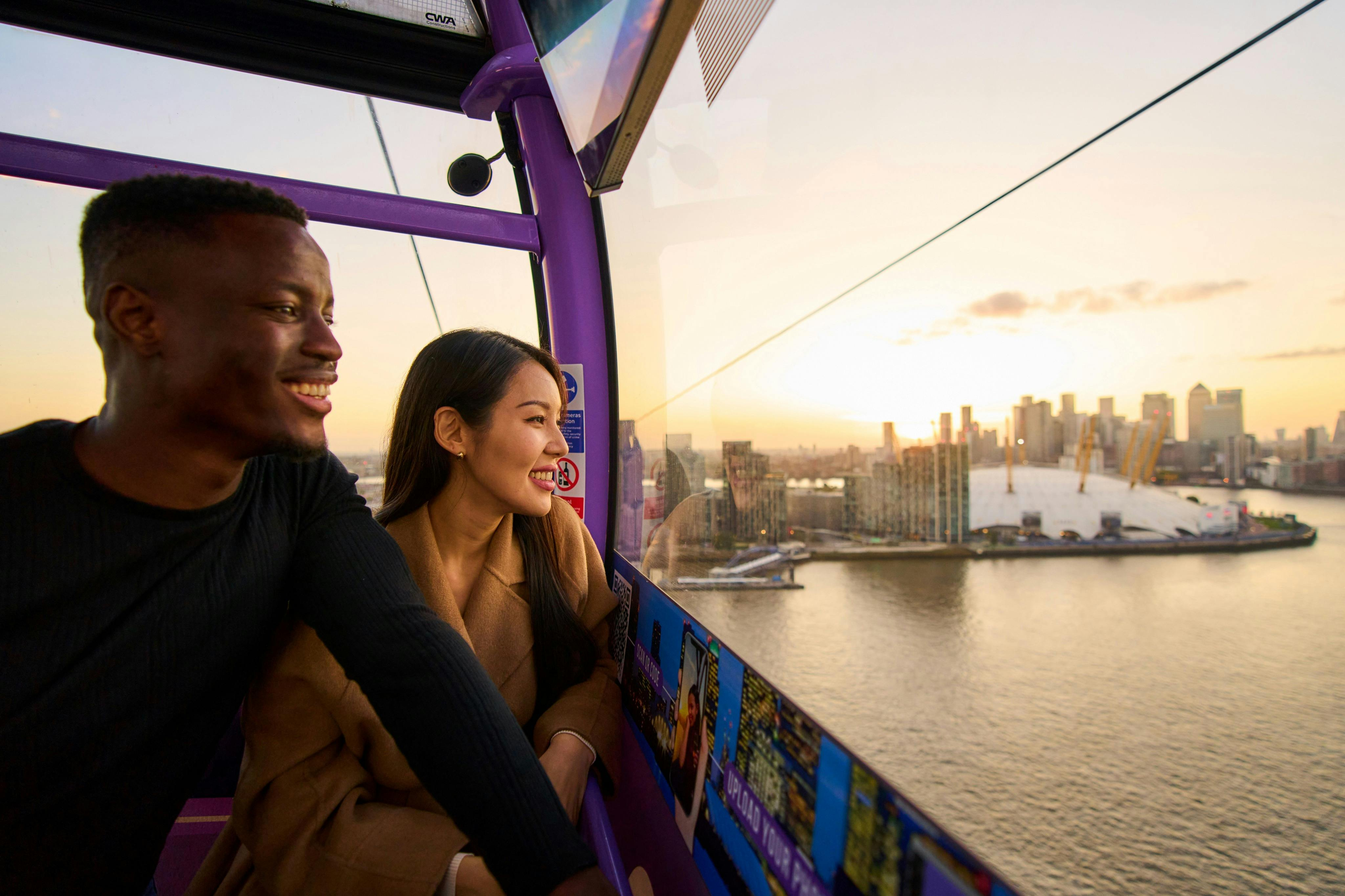 Uber Boat by Thames Clippers: Roundtrip Ticket & IFS Cable Car - Photo 1 of 14